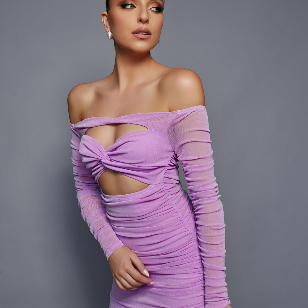 
                  
                    INFINITY MINI DRESS LILAC
                  
                